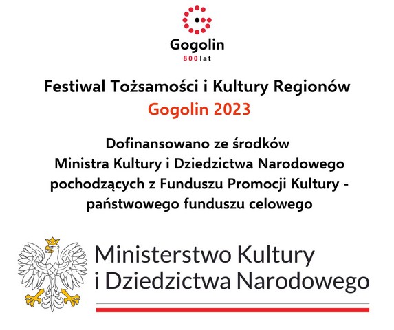 Festiwal Tożsamości i Kultury Regionów - informacja o dofinansowaniu