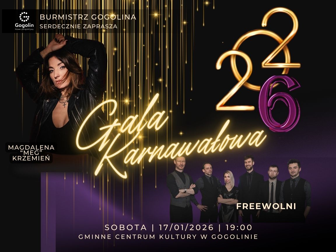 Gala Karnawałowa w Gogolinie – zapowiedź wydarzenia w Gminnym Centrum Kultury