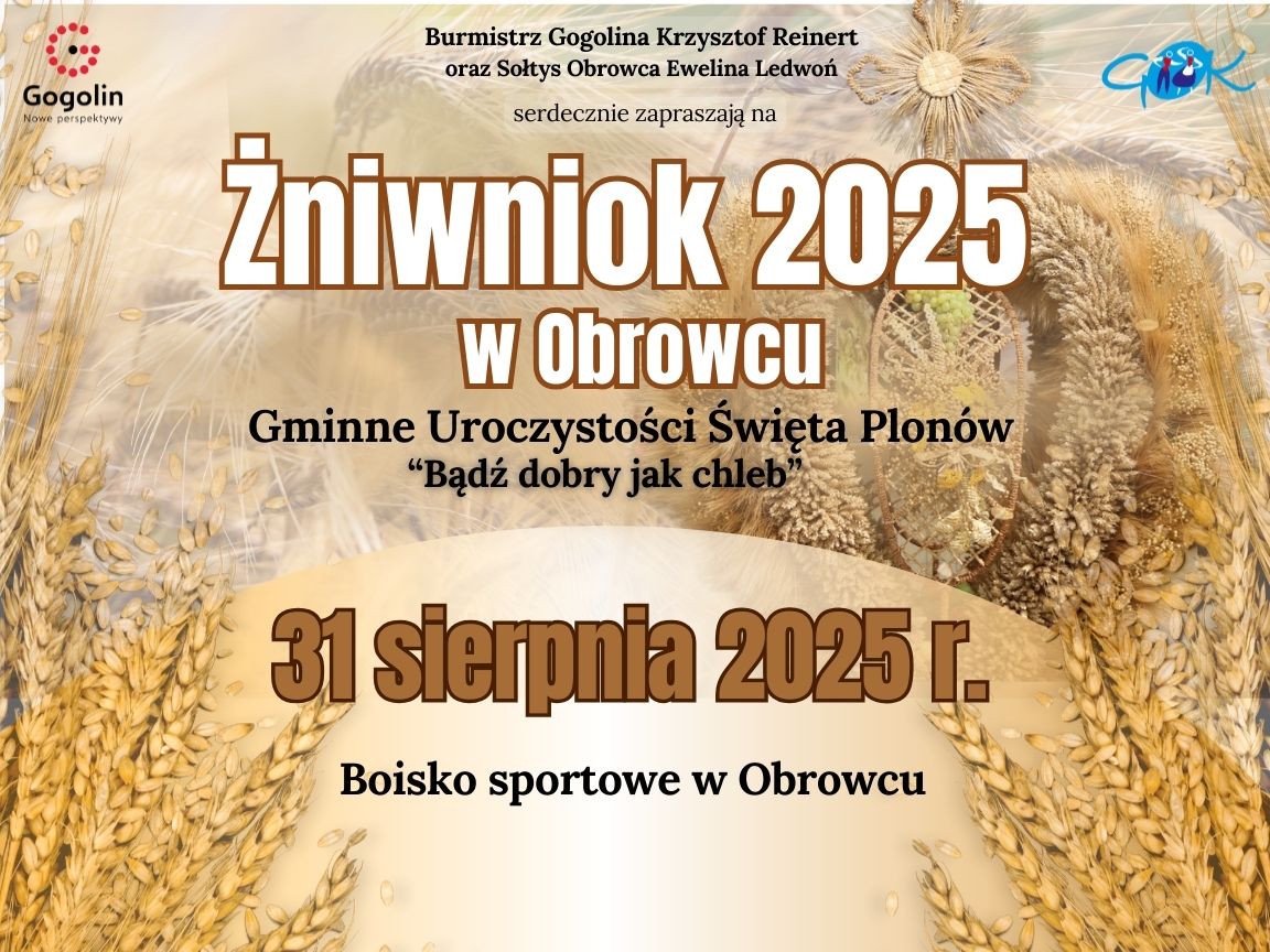 Żniwniok 2025 po raz pierwszy w Obrowcu