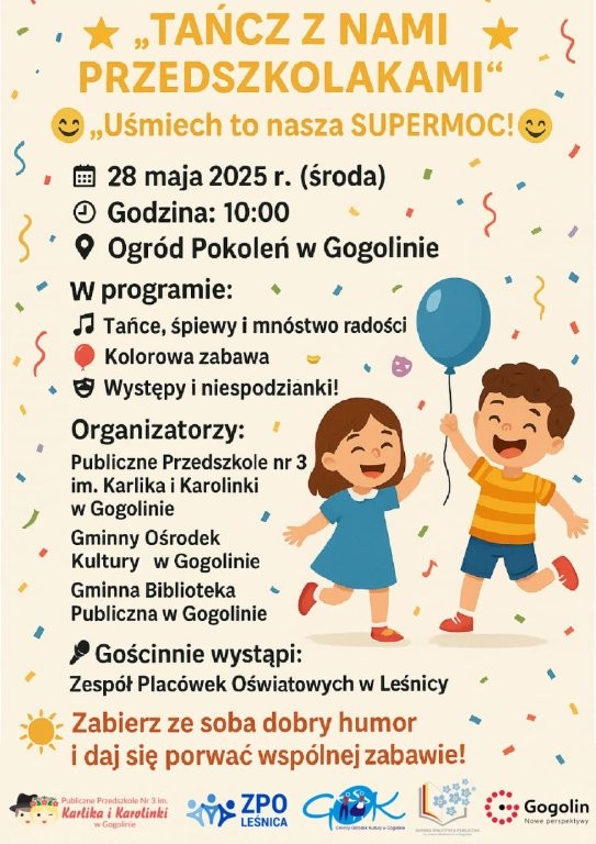 Tancz z nami przedszkolakami 