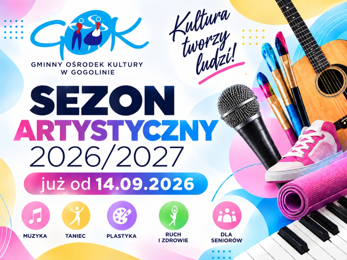 Zapisy na Zajęcia Artystyczne – sezon 2026/2027