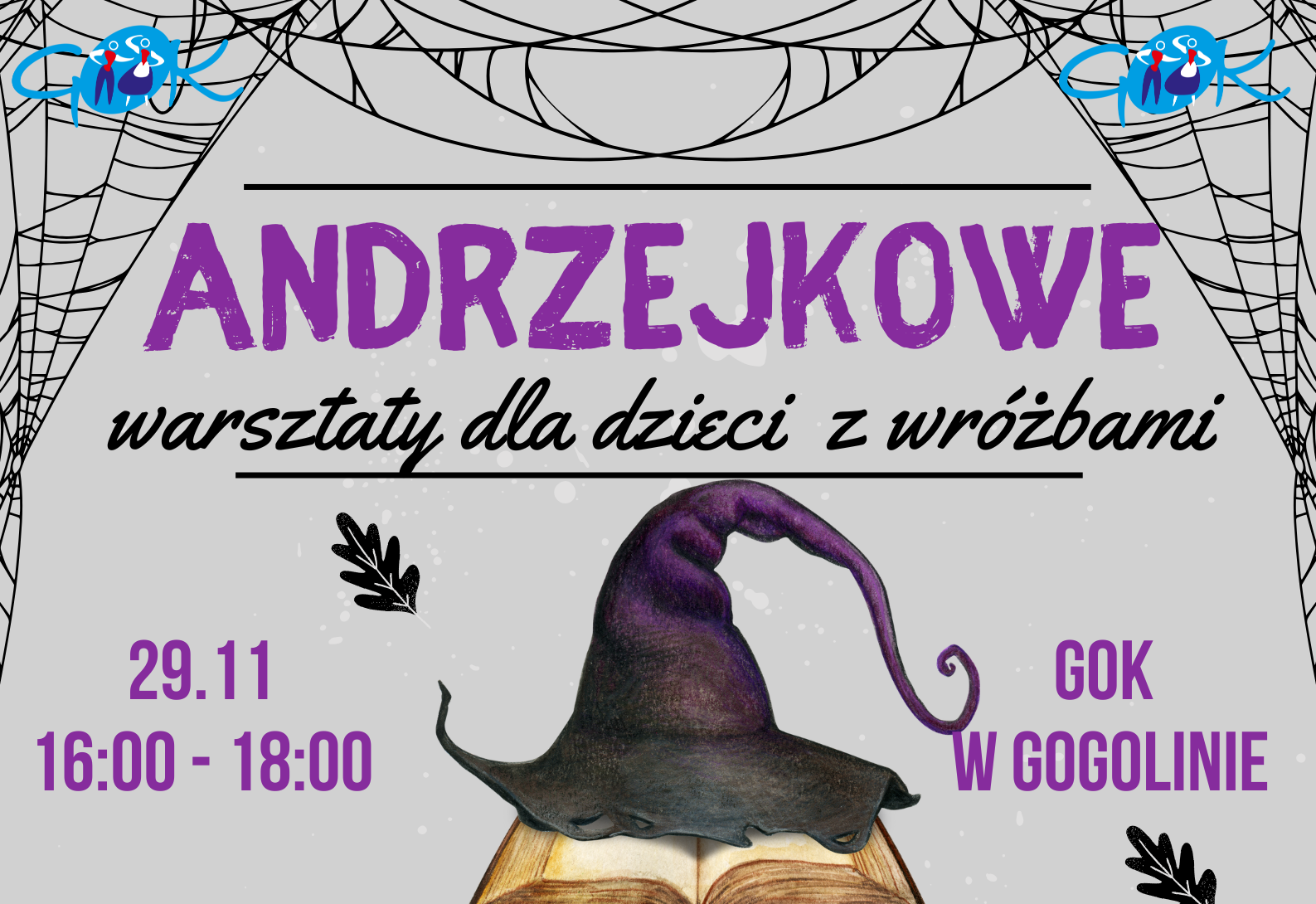 Zaproszenie na Andrzejkowe Warsztaty