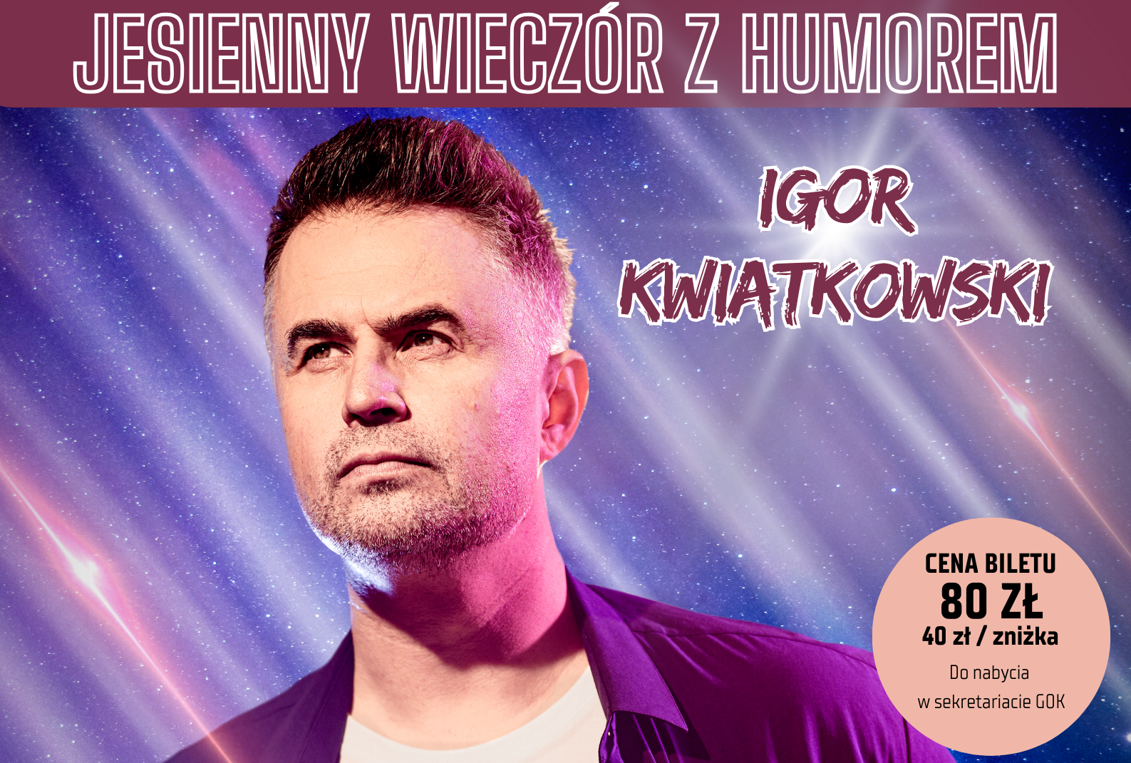 JESIENNY WIECZÓR Z HUMOREM - Igor Kwiatkowski