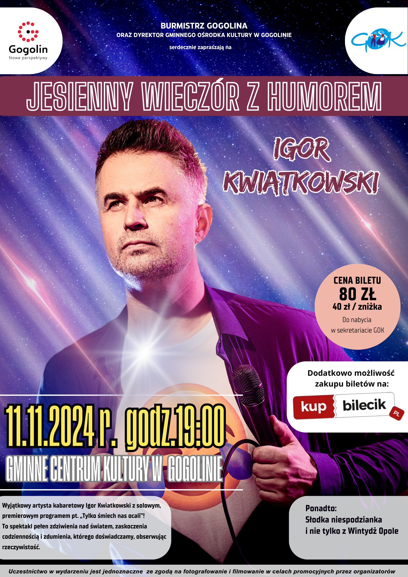 Plakat Igor Kwiatkowski GOTOWY