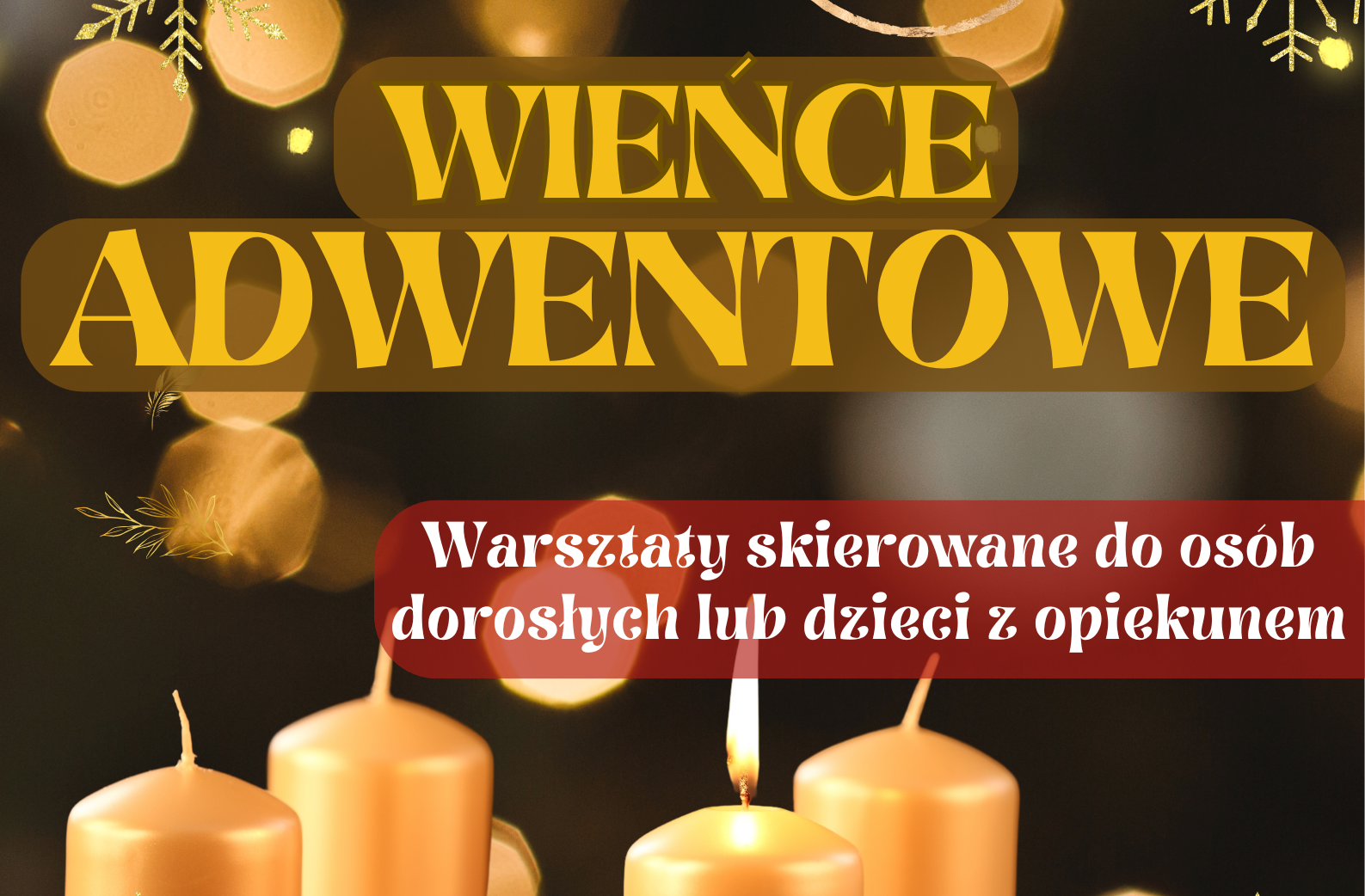 Warsztaty z tworzenia wieńców adwentowych