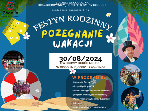 Festyn Rodzinny "Pożegnanie wakacji"