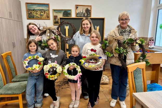 Wiosenne warsztaty rękodzielnicze w Obrowcu