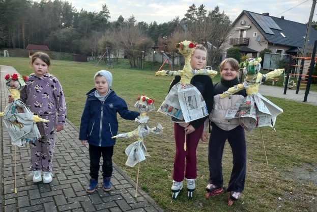 Pożegnanie zimy w świetlicy w Odrowążu